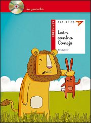 León contra Conejo (con CD y letra ligada)