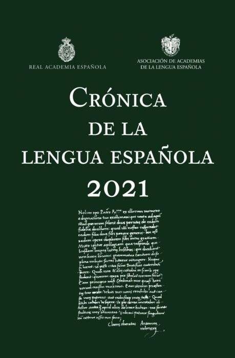 Crónica de la lengua española 2021 REAL ACADEMIA ESPAÑOLA