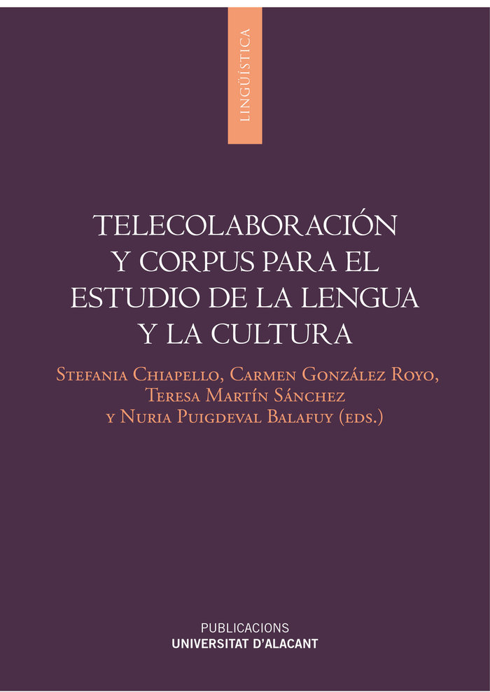 Telecolaboración y corpus para el estudio de lengua y cultura