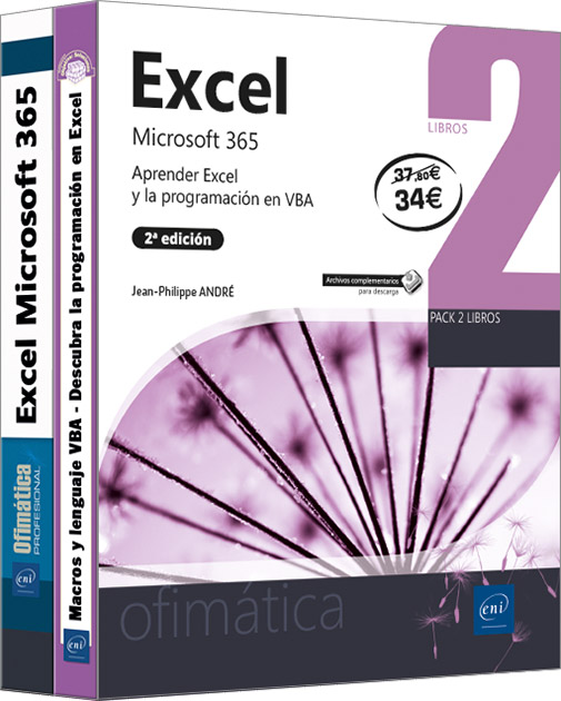 Excel Microsoft 365. Aprender Excel y la programación en VBA (2ª edición)