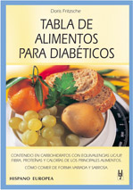 Tabla de alimentos para diabéticos