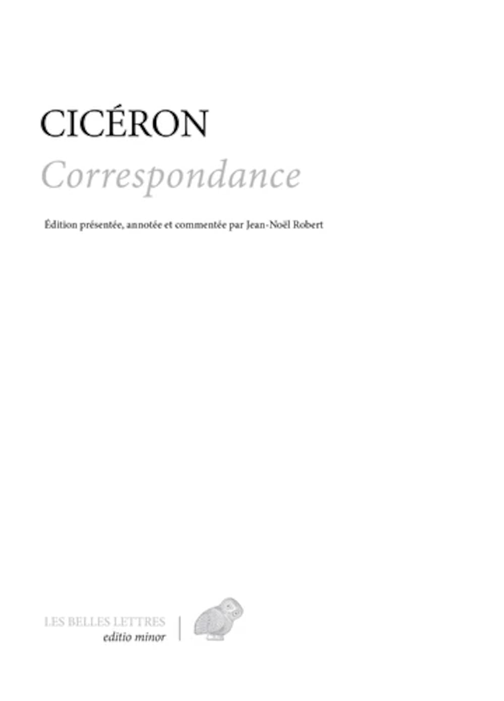 Correspondance: Lettres 1 à 954