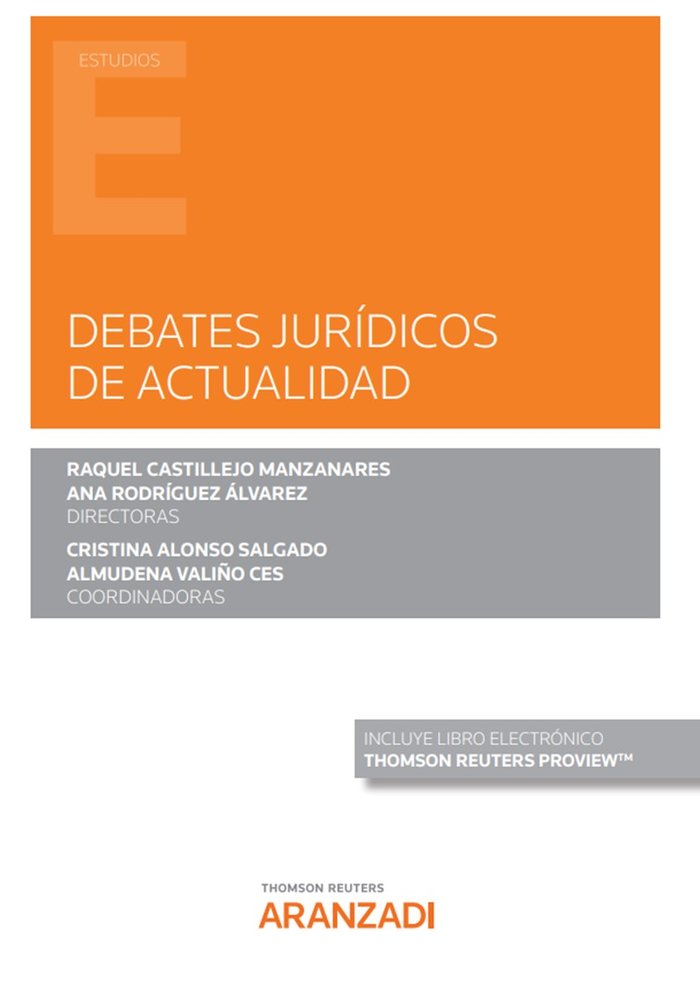 DEBATES JURIDICOS DE ACTUALIDAD