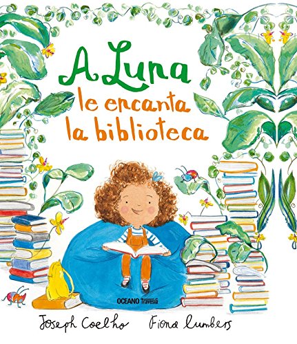 A Luna le encanta la biblioteca