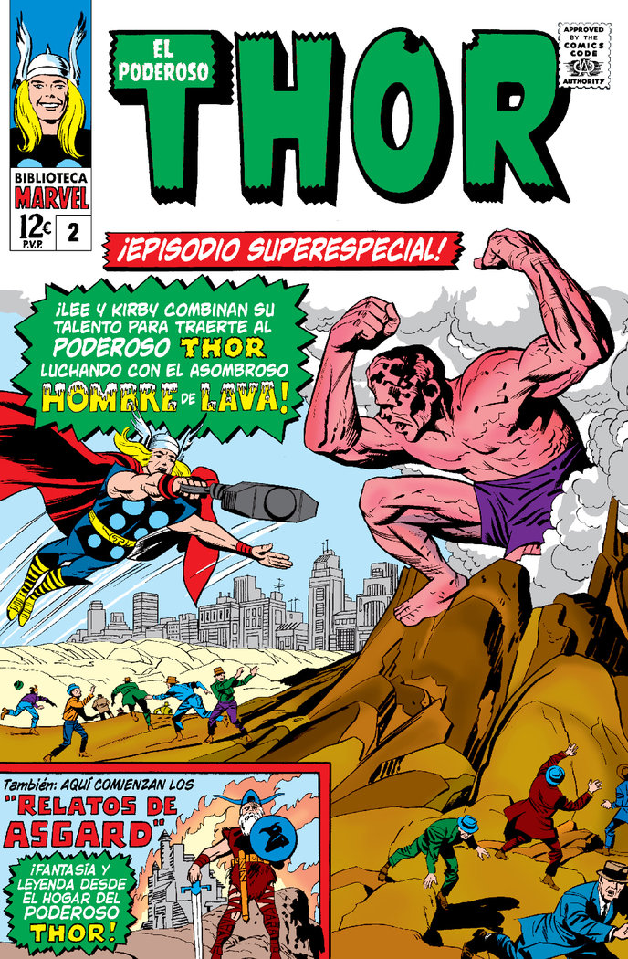 Biblioteca marvel el poderoso thor 2. 1963-64: journey into mystery 93-100 usa