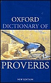 Oxford Dictionary of Proverbs