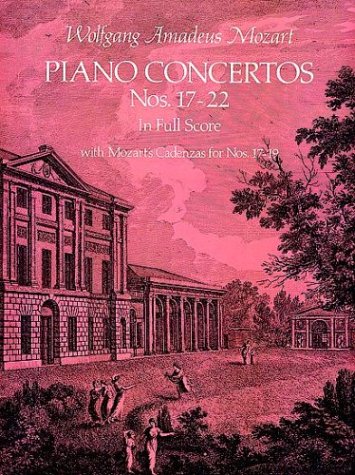 Piano Concertos Nos.17-22 in Full Score