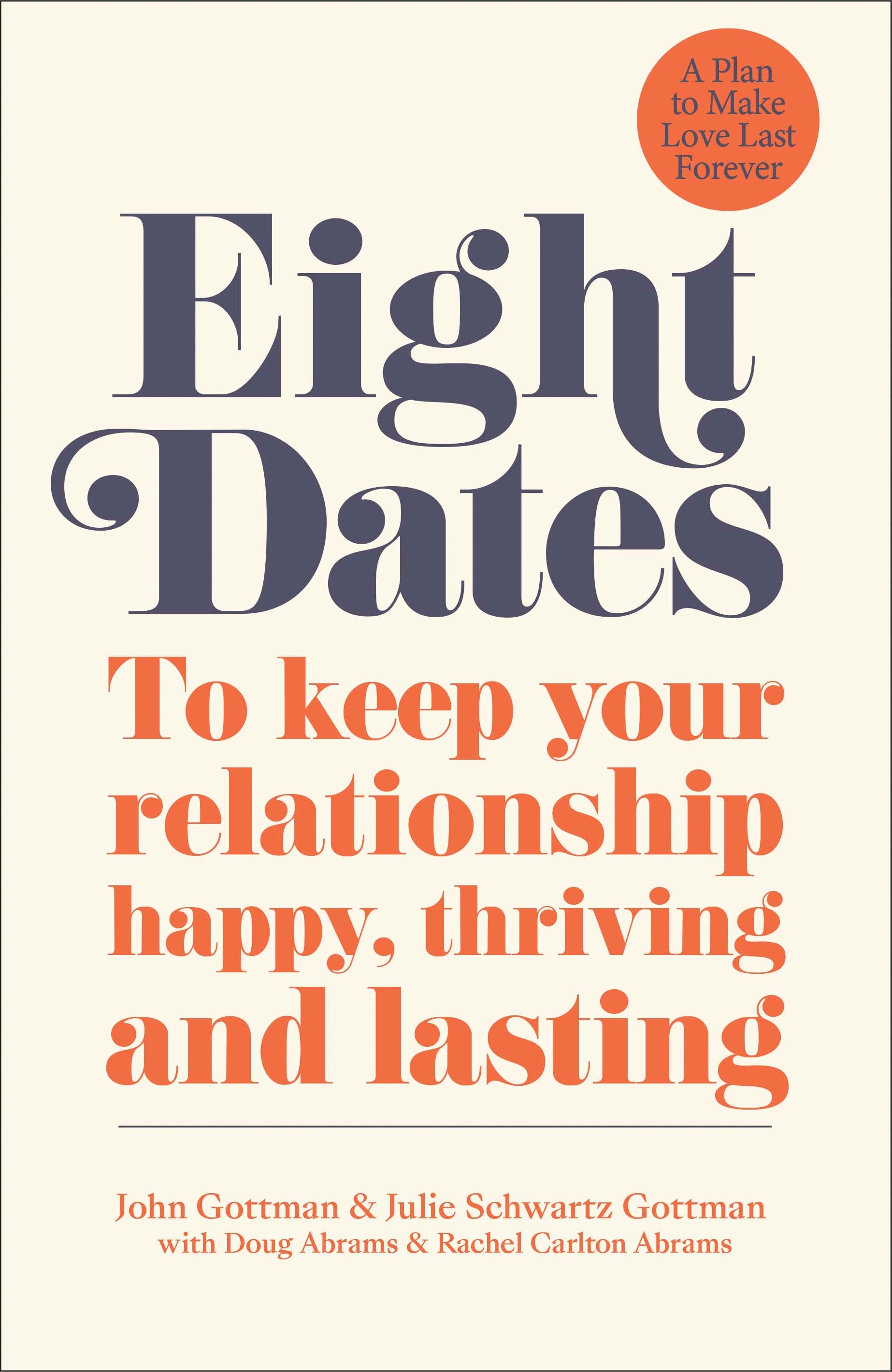 Eight Dates : To keep your relationship happy, thriving and lasting