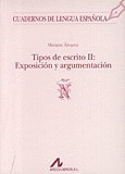 Tipos de escrito II: Exposición y argumentación (15)