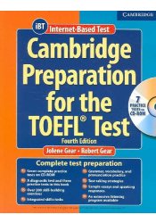 Cambridge Preparation TOEFL iBT Test Fourth edition (Book with CD-ROM and Audio CD)