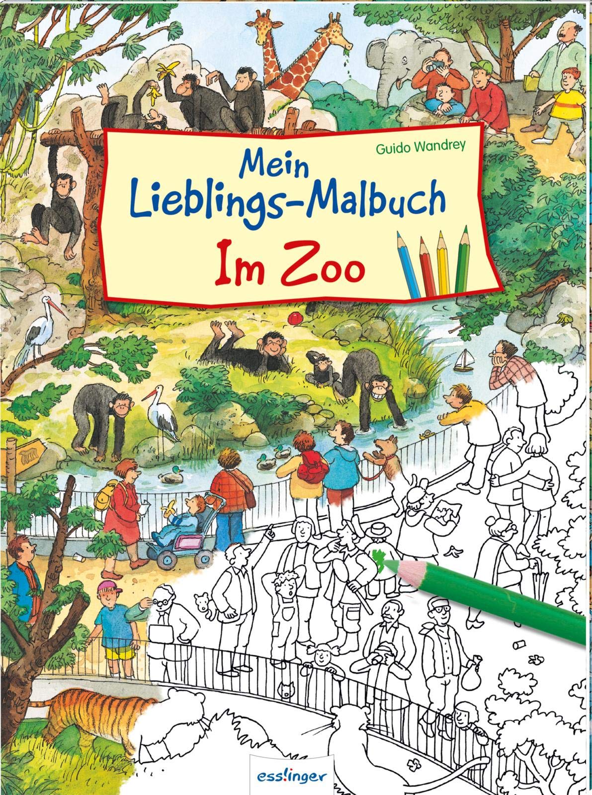 Im Zoo (Mein Lieblings-Malbuch)