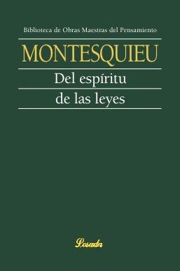 Del espíritu de las leyes