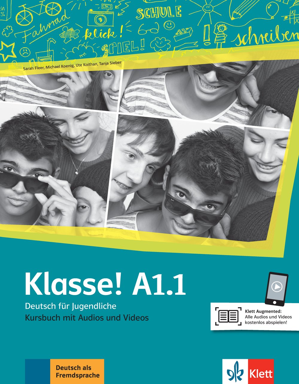 Klasse! A1.1 Kursbuch + audio