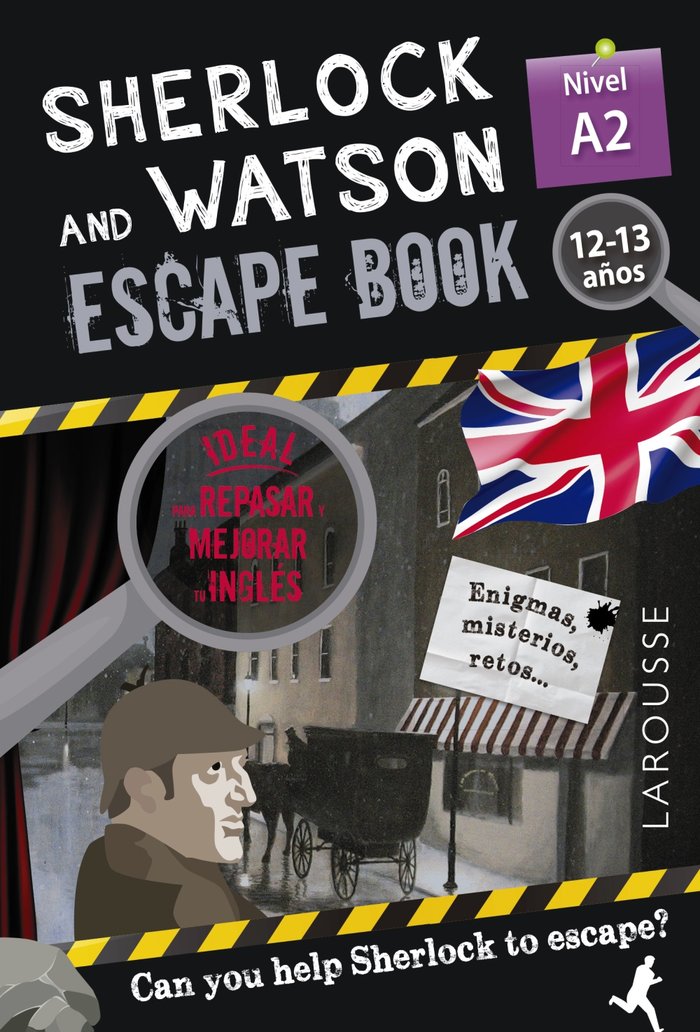 SHERLOCK & WATSON. ESCAPE BOOK PARA REPASAR INGLES. 12-13 AÑOS