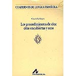 Los procedimientos de cita: citas encubiertas y ecos