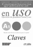 Competencia gramatical en USO A1 - Libro de claves