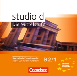 Studio d Mittelstufe B2/1. 2 Audio-CDs mit allen Hörtexten des Kursbuchteils