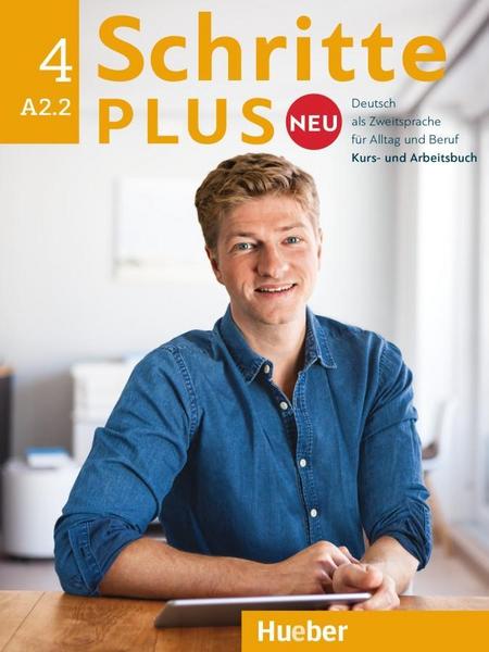 Schritte Plus Neu 4. Kursbuch + Arbeitsbuch + Audio-CD