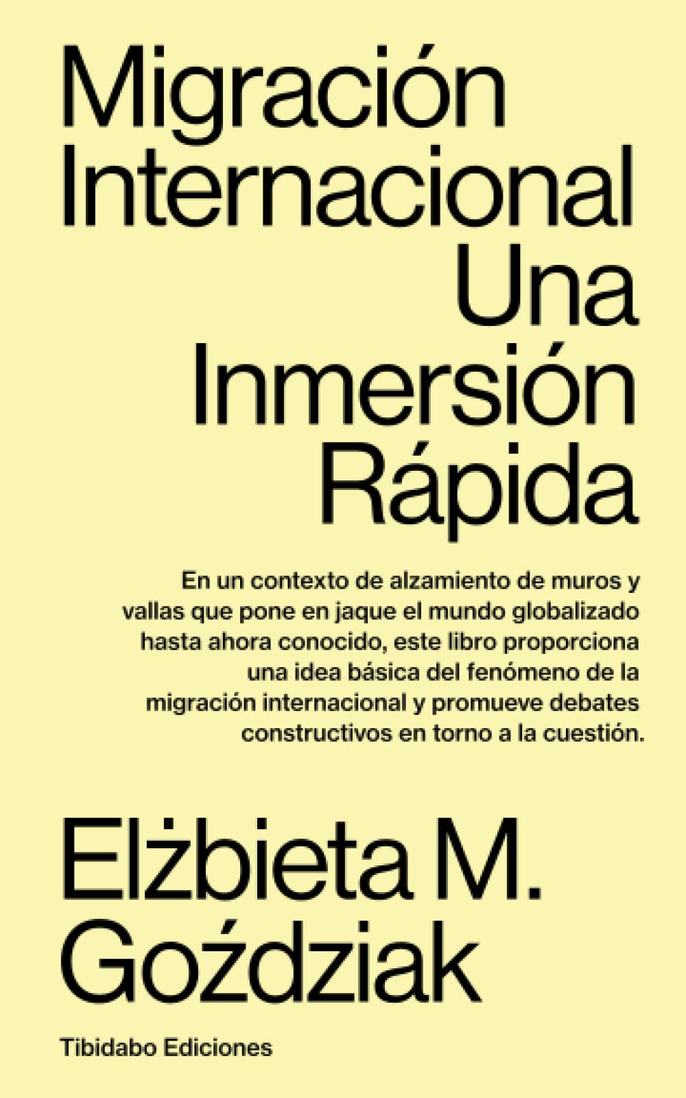 Migración Internacional. Una Inmersión Rápida