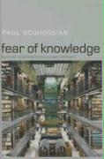 Fear of knowledge: against constructivism and relativism