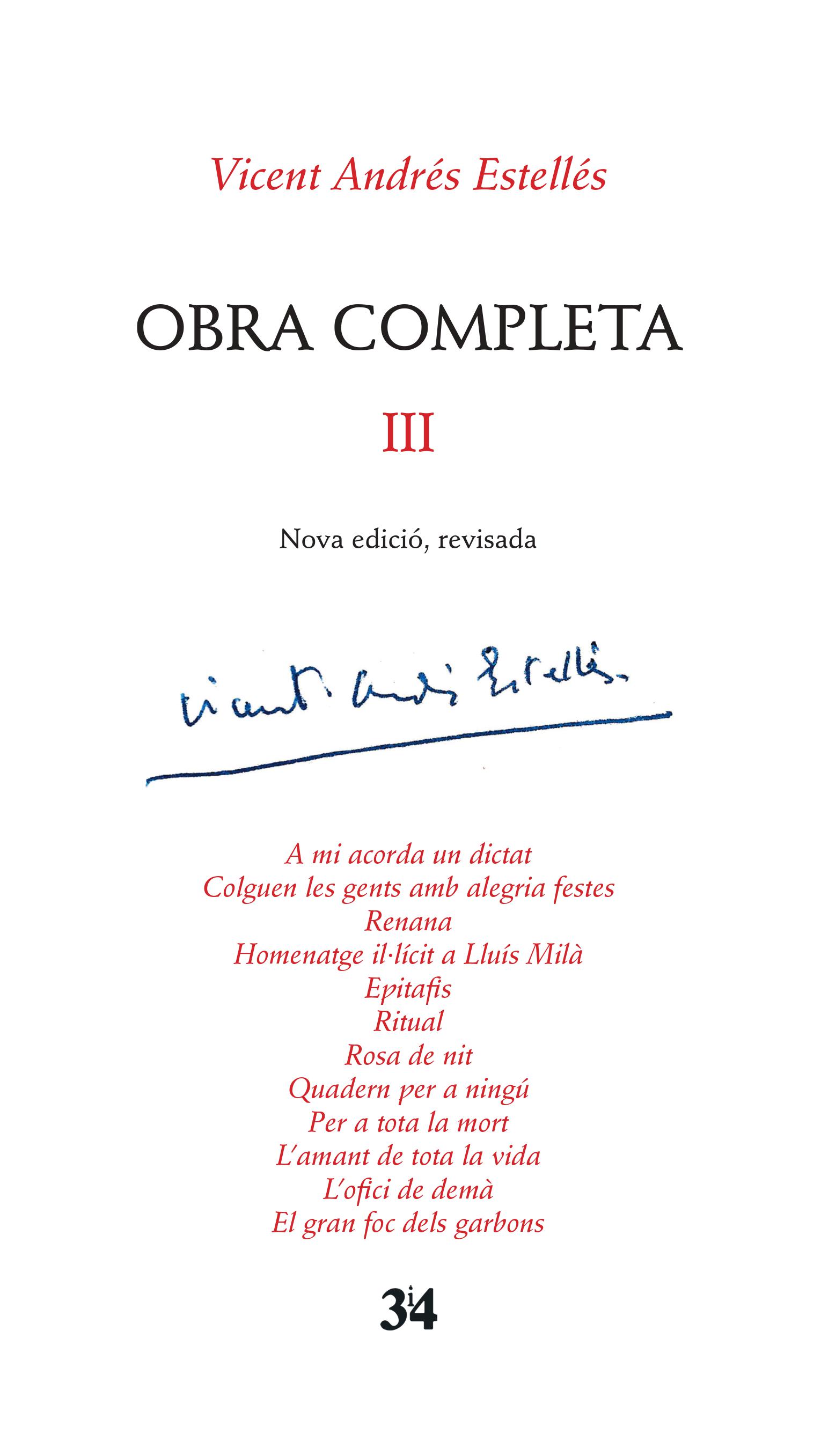 Obra completa III.