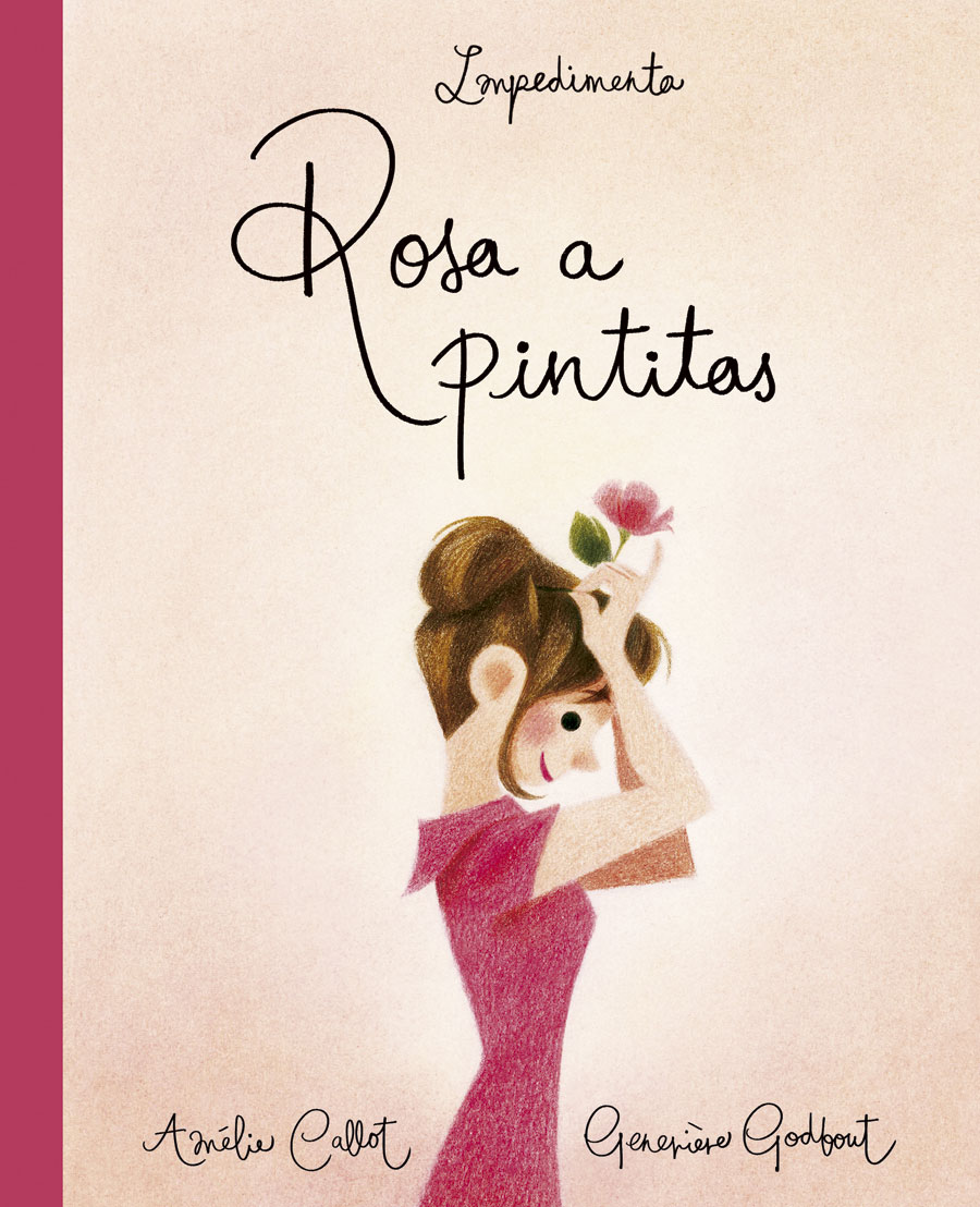 Rosa a pintitas