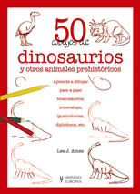 50 dibujos de dinosaurios y otros animales prehistóricos