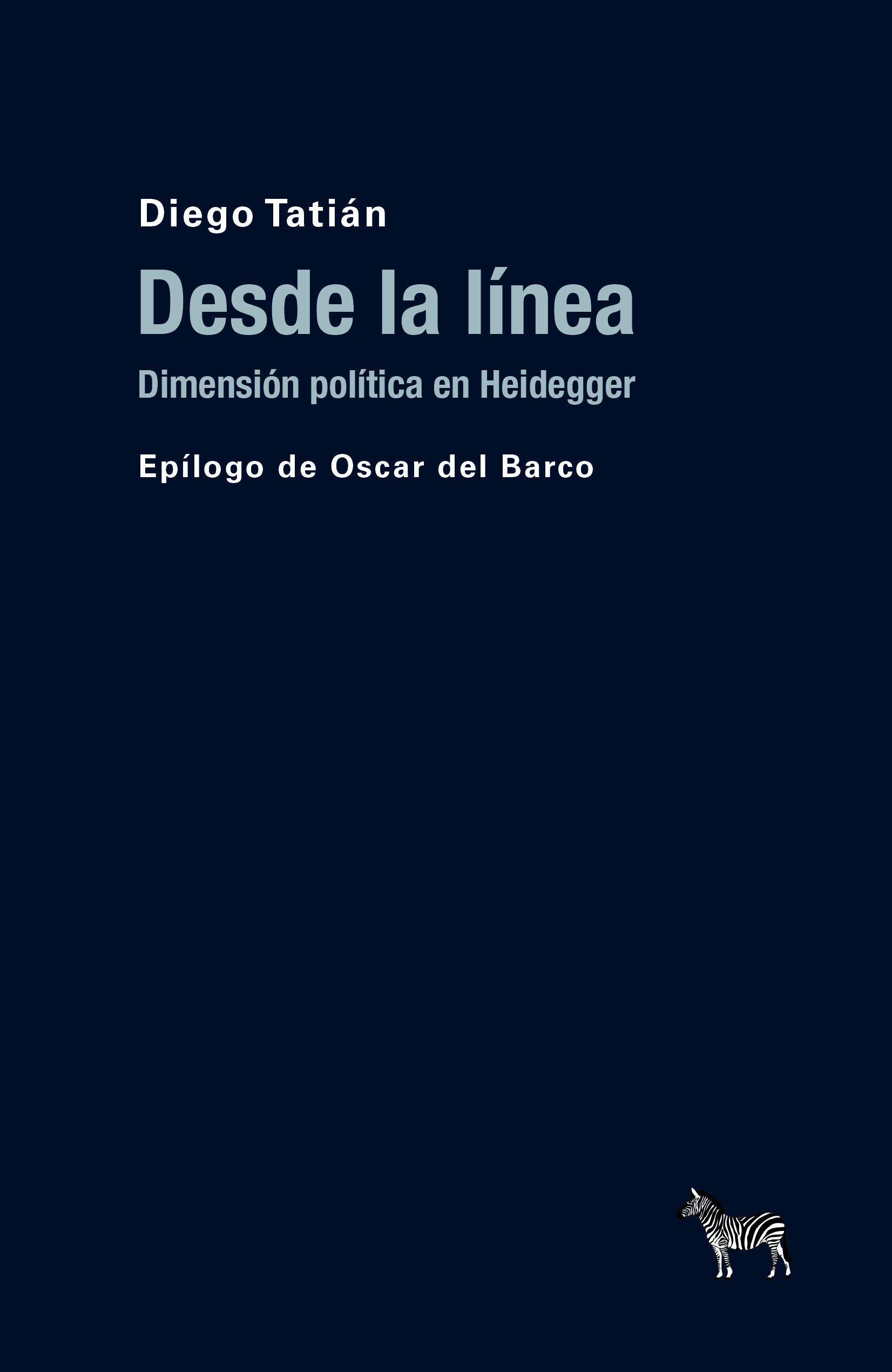 Desde la línea: dimensión política en Heidegger