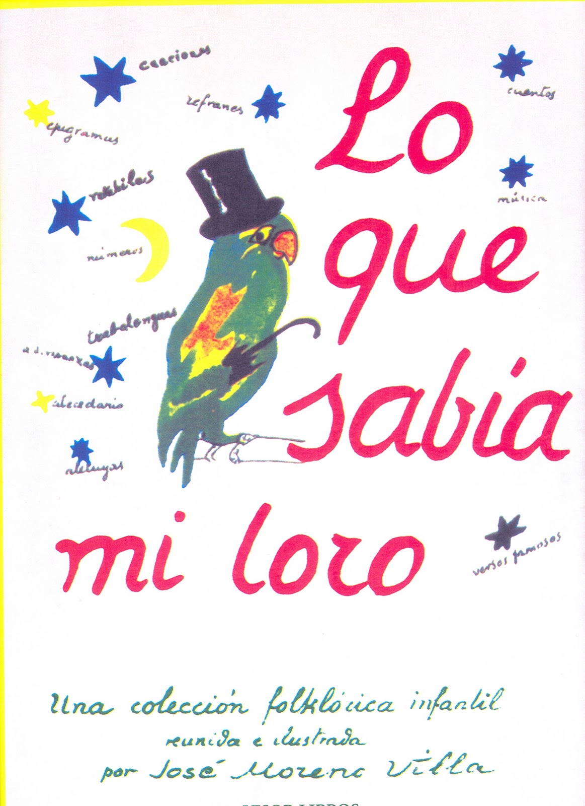 Lo que sabía mi loro (canciones, epigramas, trabalenguas, abecedario...)