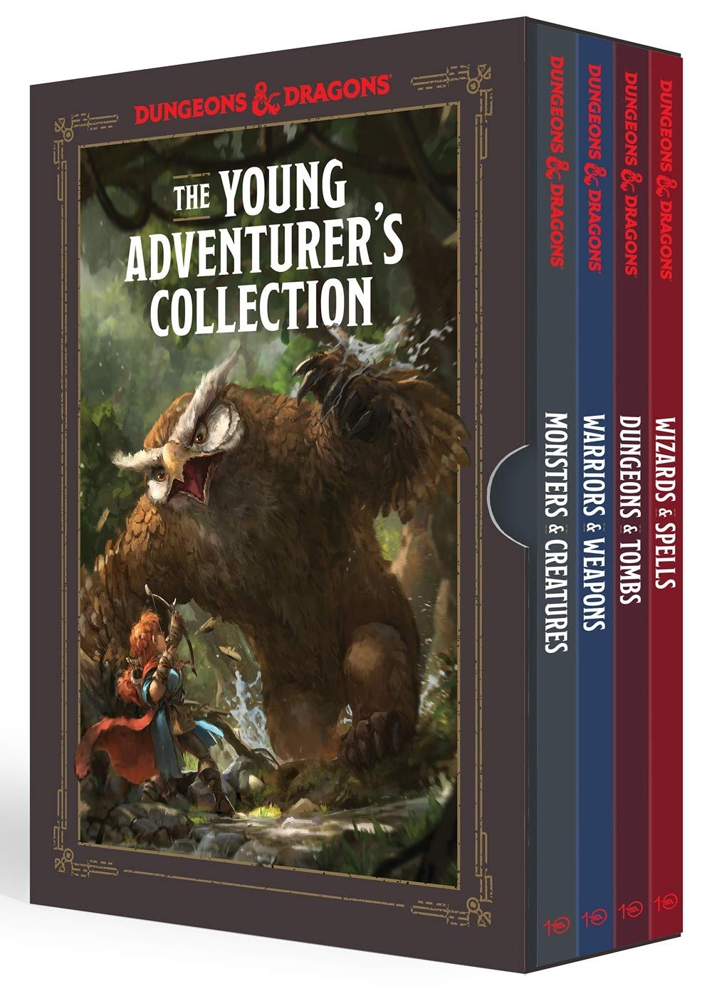 The Young Adventurers Collection: Monsters and Creatures, Warriors and Weapons, Dungeons and Tombs, Wizards and Spells (Dungeons and Dragons 4-Book ... & Dragons: The Young Adventurer's Guides)