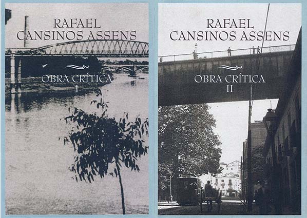 Obra crítica de Rafael Cansinos Assens (Edición limitada en dos volúmenes)