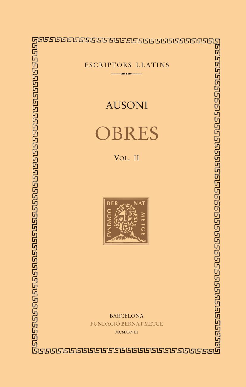 Obres, vol. II i últim