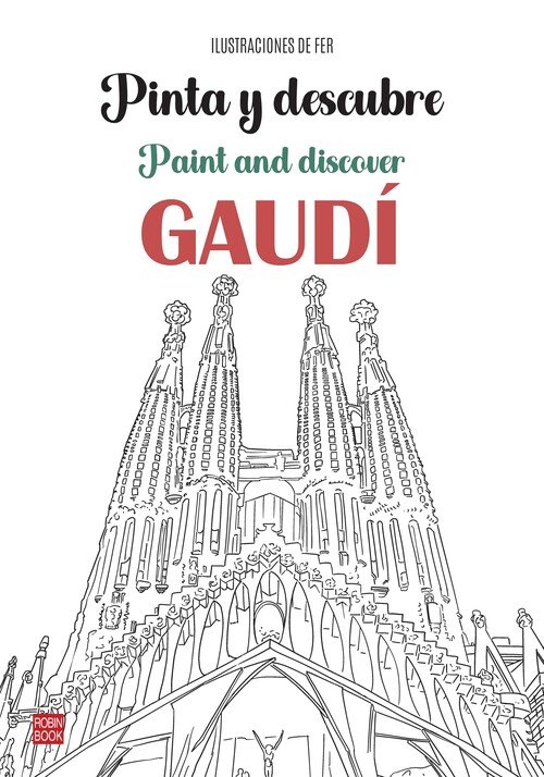 Pinta y descubre Gaudí