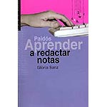 Aprender a redactar notas