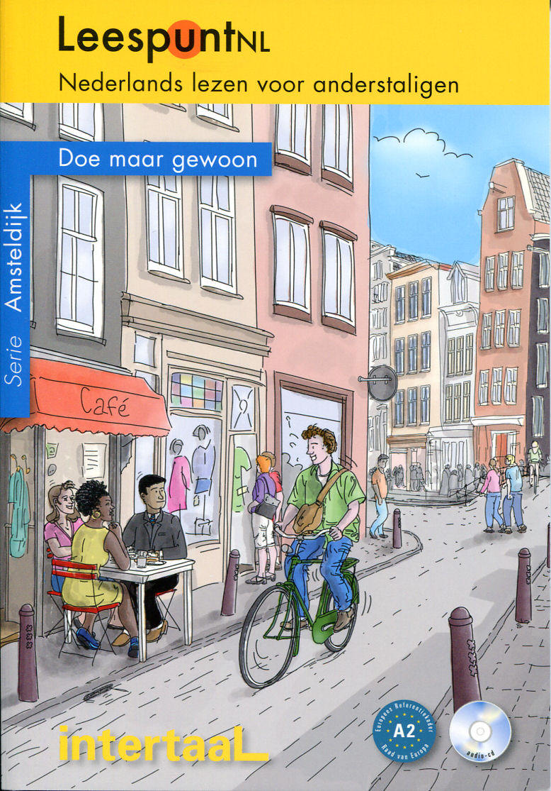 LeespuntNL: Doe maar gewoon (serie Amsteldijk) boek+ audio-cd