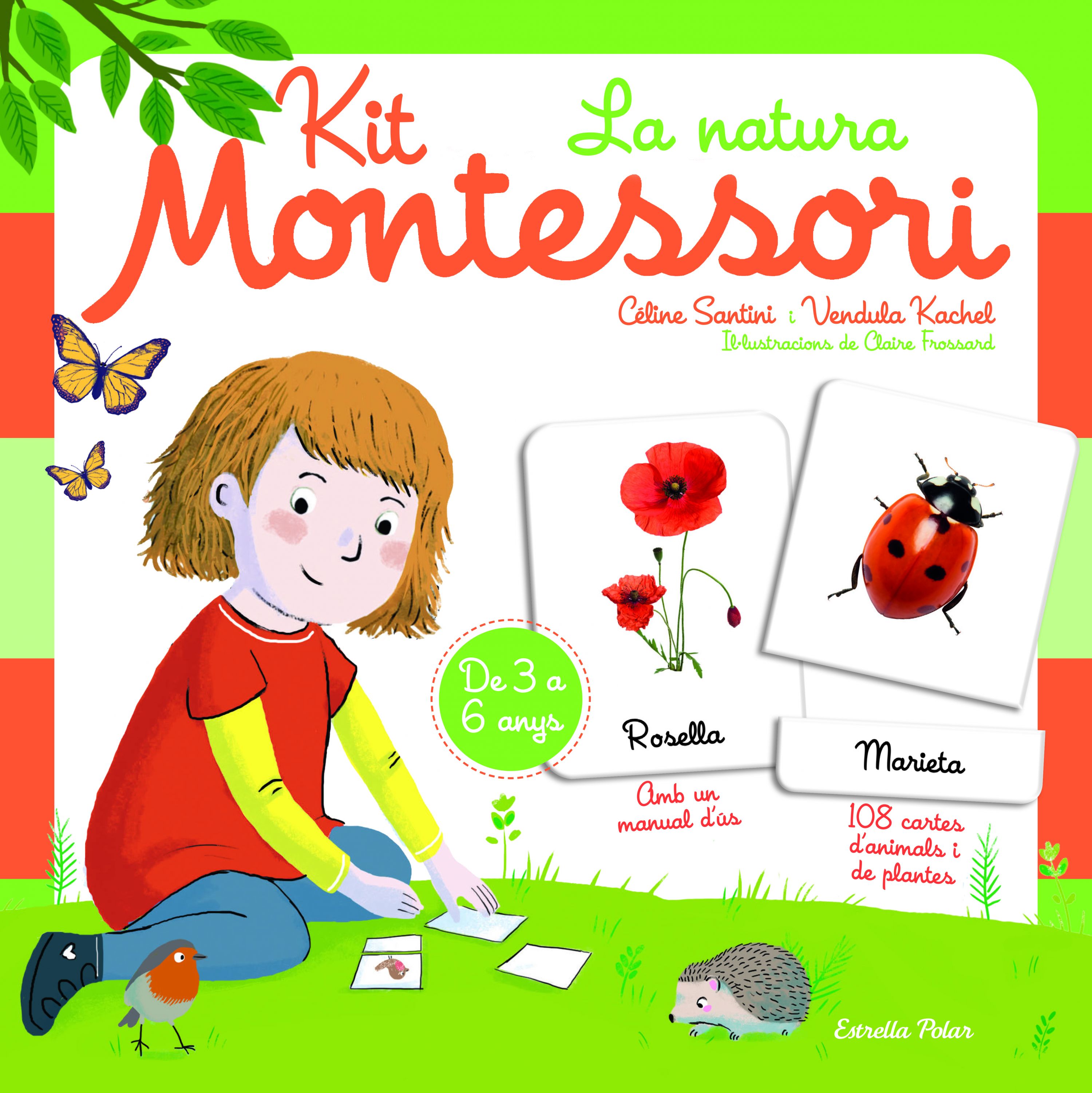 Kit Montessori. La natura (108 cartas de vocabulario)