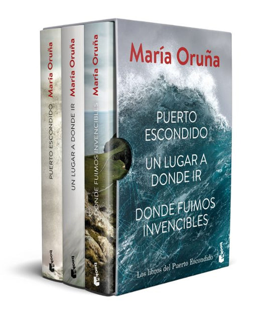 Estuche María Oruña (Puerto escondido· Un lugar a donde ir· Donde fuimos invencibles)