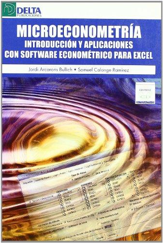 Microeconometría. Introducción y aplicaciones con software