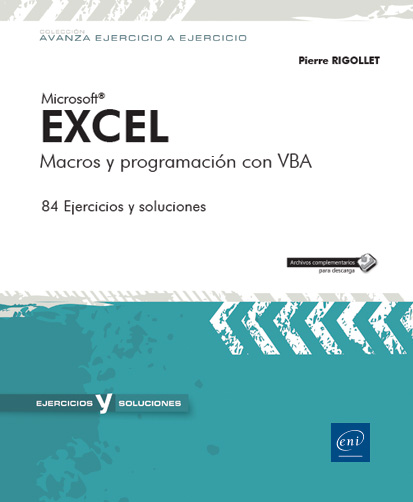 Excel. Macros y programación con VBA