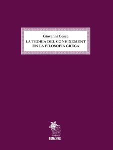 La teoria del coneixement en la filosofia grega