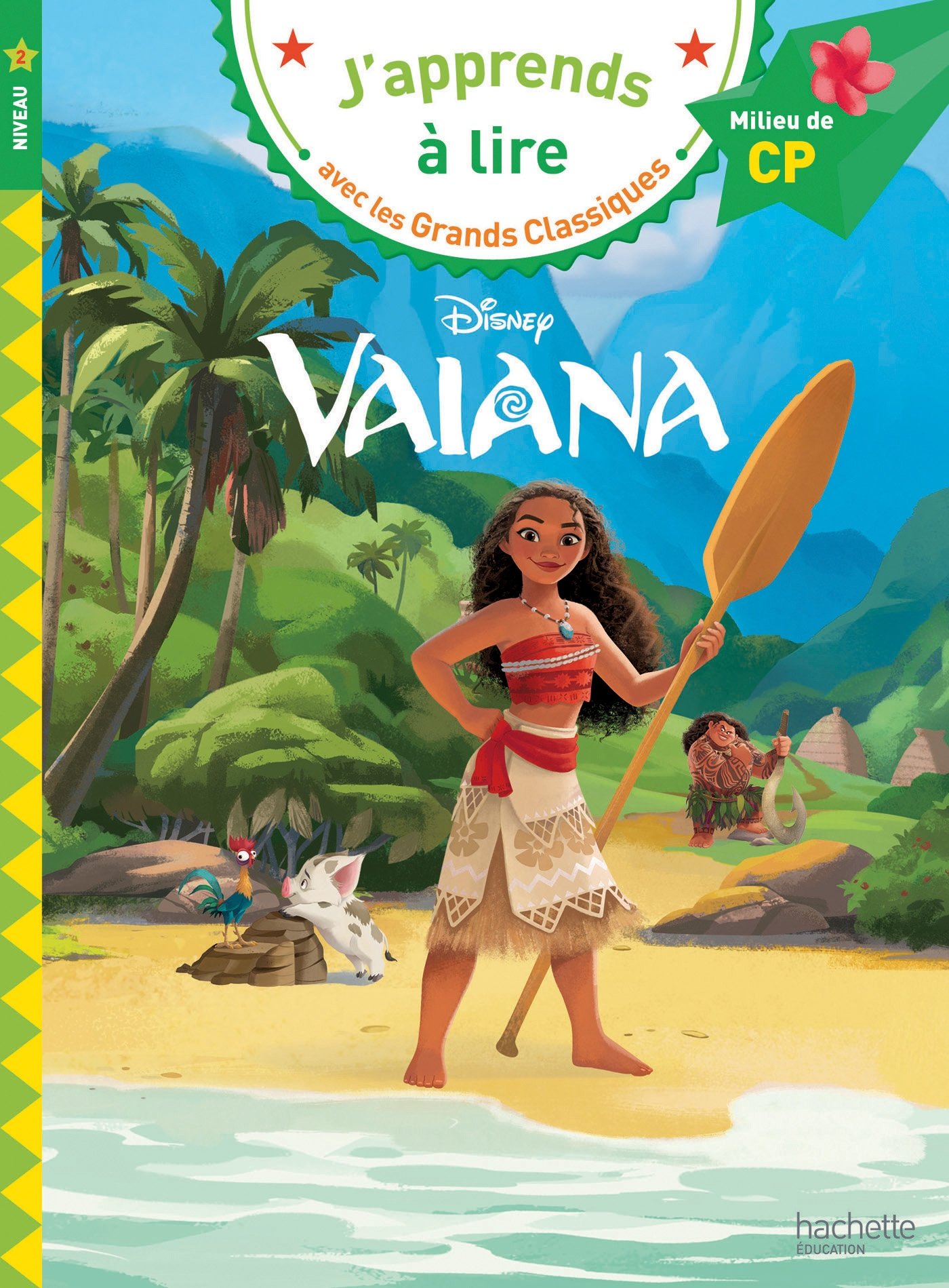 Vaiana CP Niveau 2 (J'apprends à lire avec les Grands Classiques)