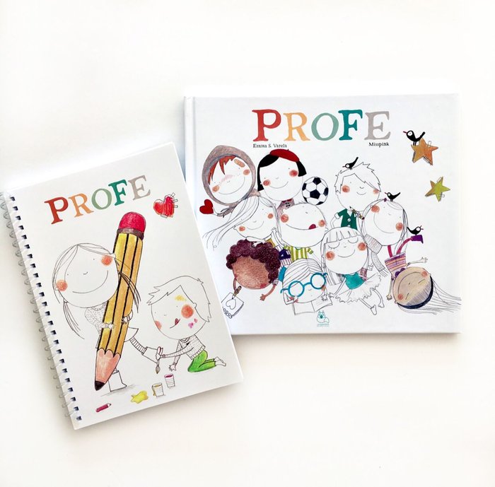 PROFE PACK INCLUYE LIBRO+LIBRETA 50 PAGINAS EN BLANCO