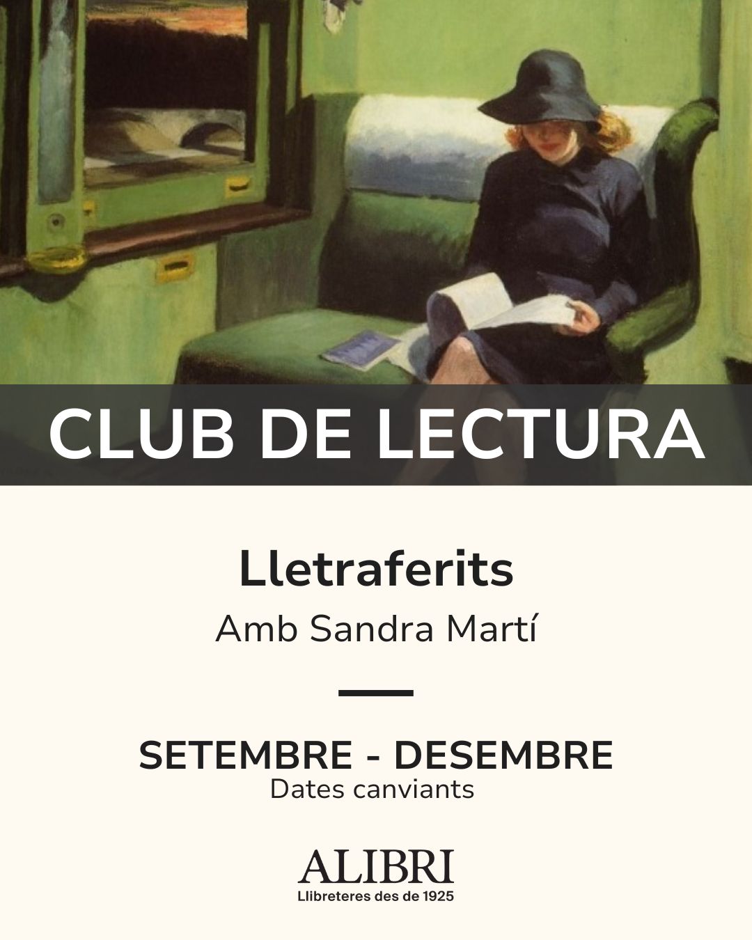 Club de Lectura: Lletraferits - 13/09/2024