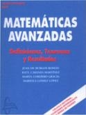 Matemáticas avanzadas. Definiciones, teoremas y resultados