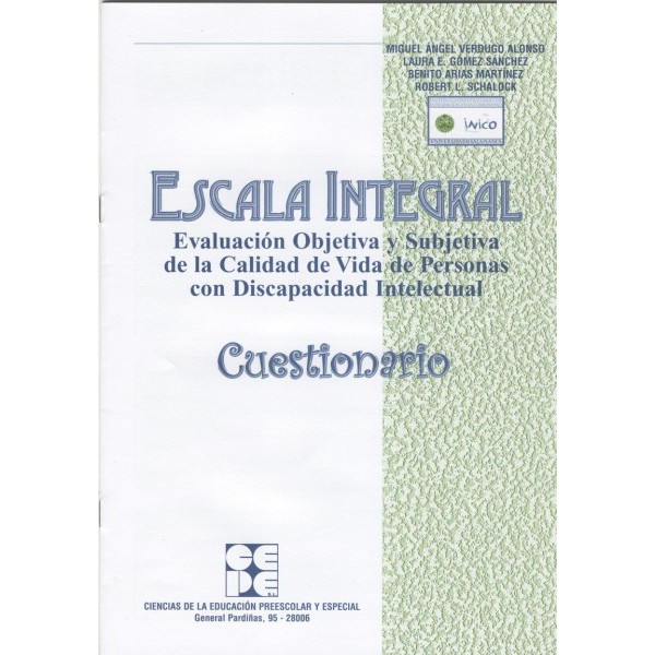 Escala integral: cuestionario