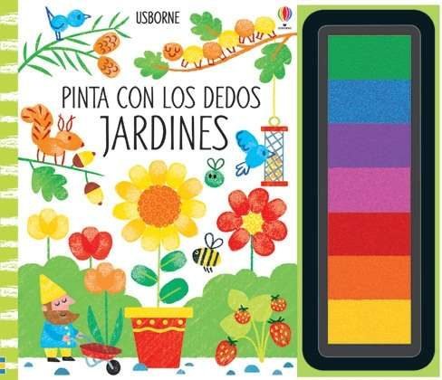 JARDINES PINTA CON LOS DEDOS