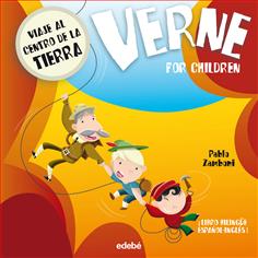 Verne for children. Viaje al centro de la tierra (bilingüe español-inglés letra mayúscula)