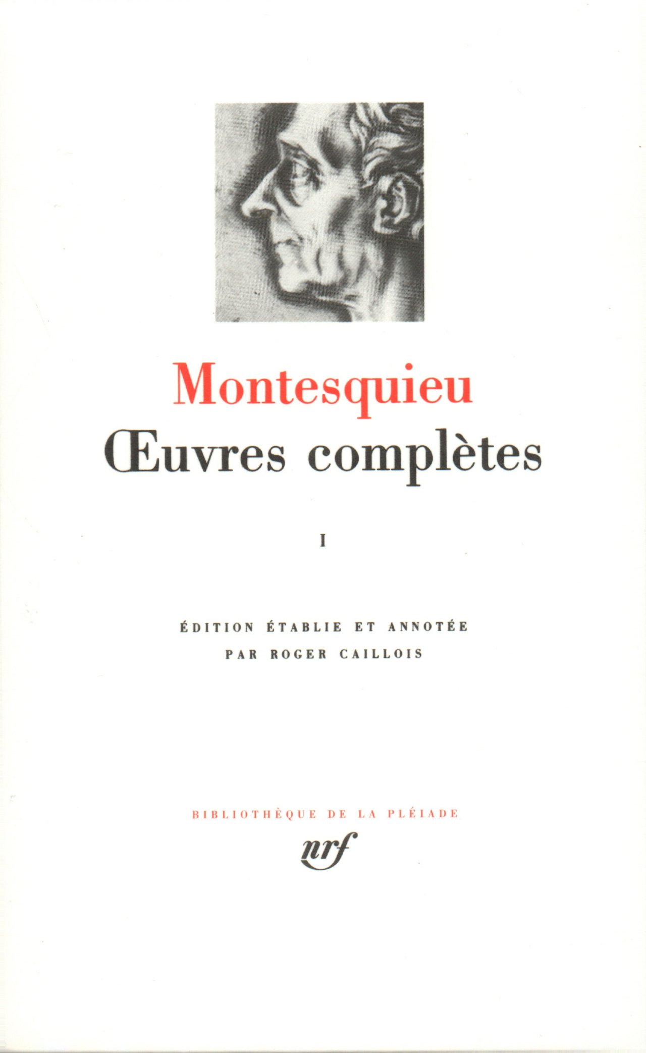 ?uvres complètes (Tome 1) (Bibliothèque de la Pléiade)