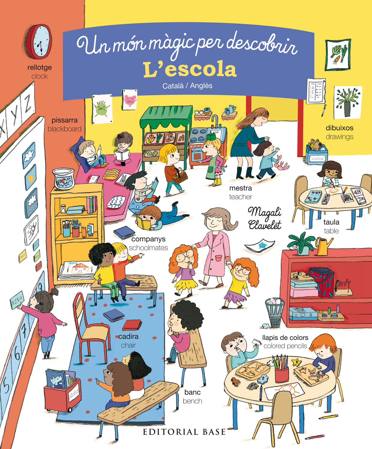 Un món màgic per descobrir. L'escola. Català/Anglès