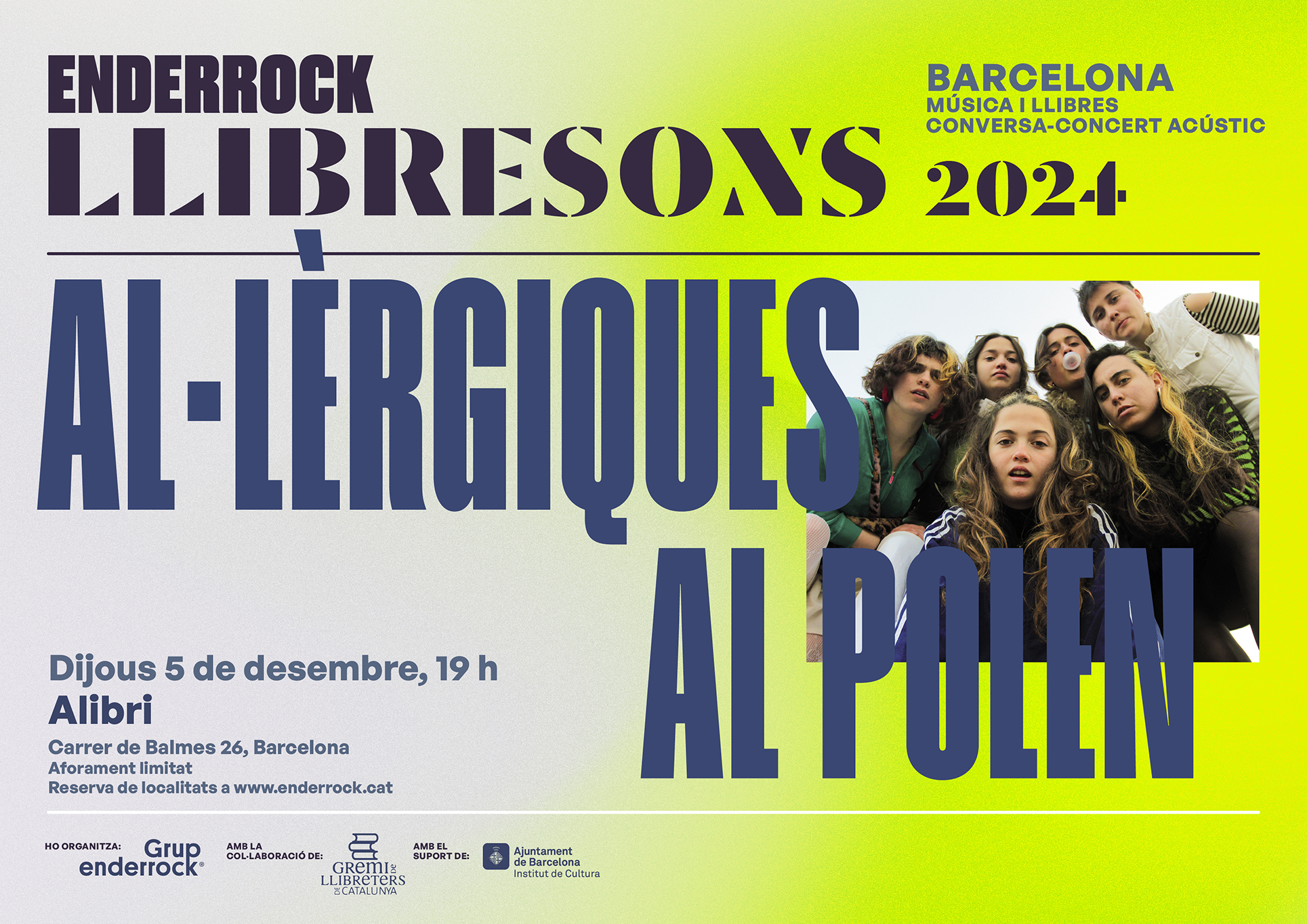 LLIBRESONS 2024 amb Al·lèrgiques al Polen